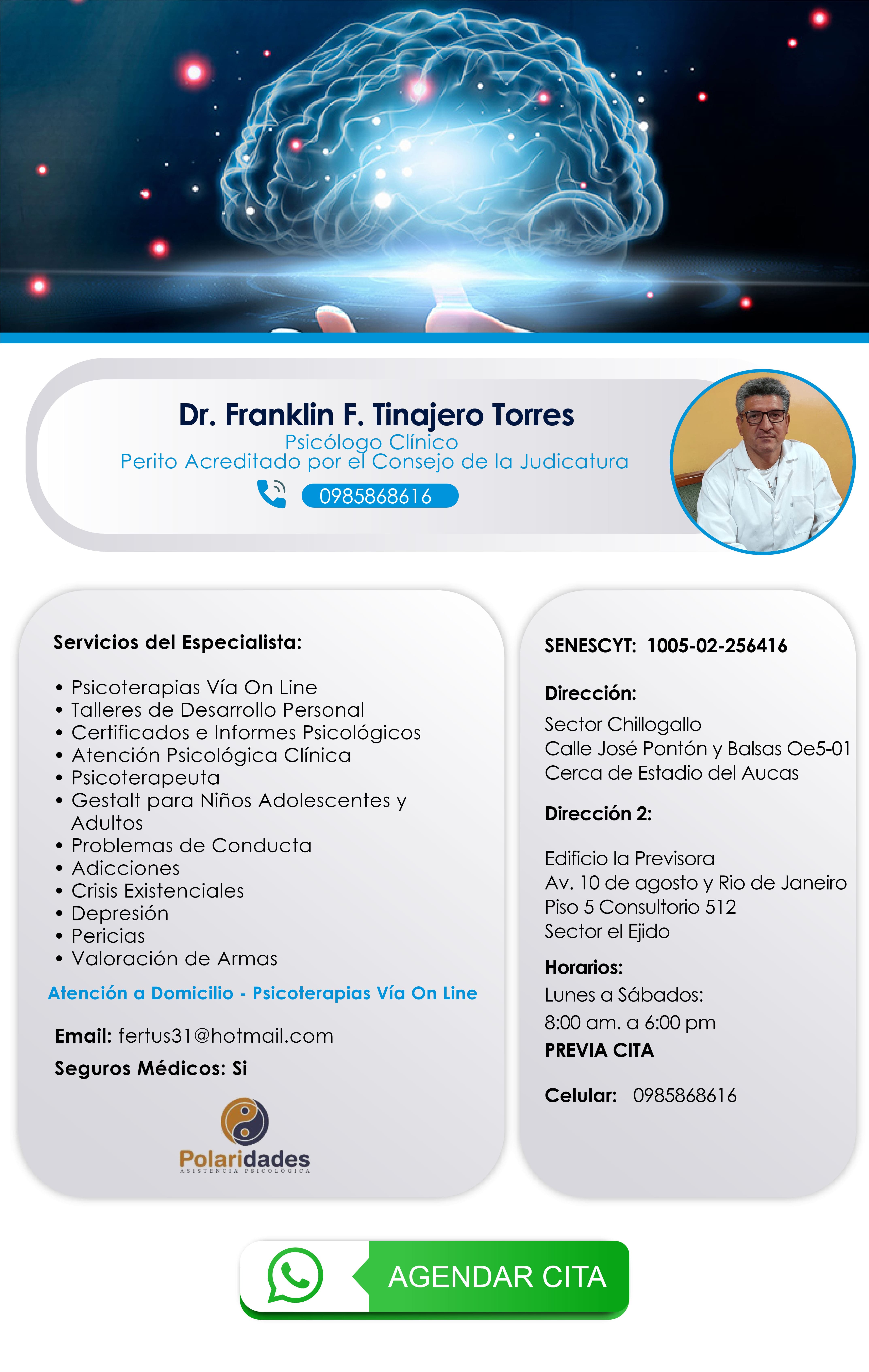 franklin tinajero